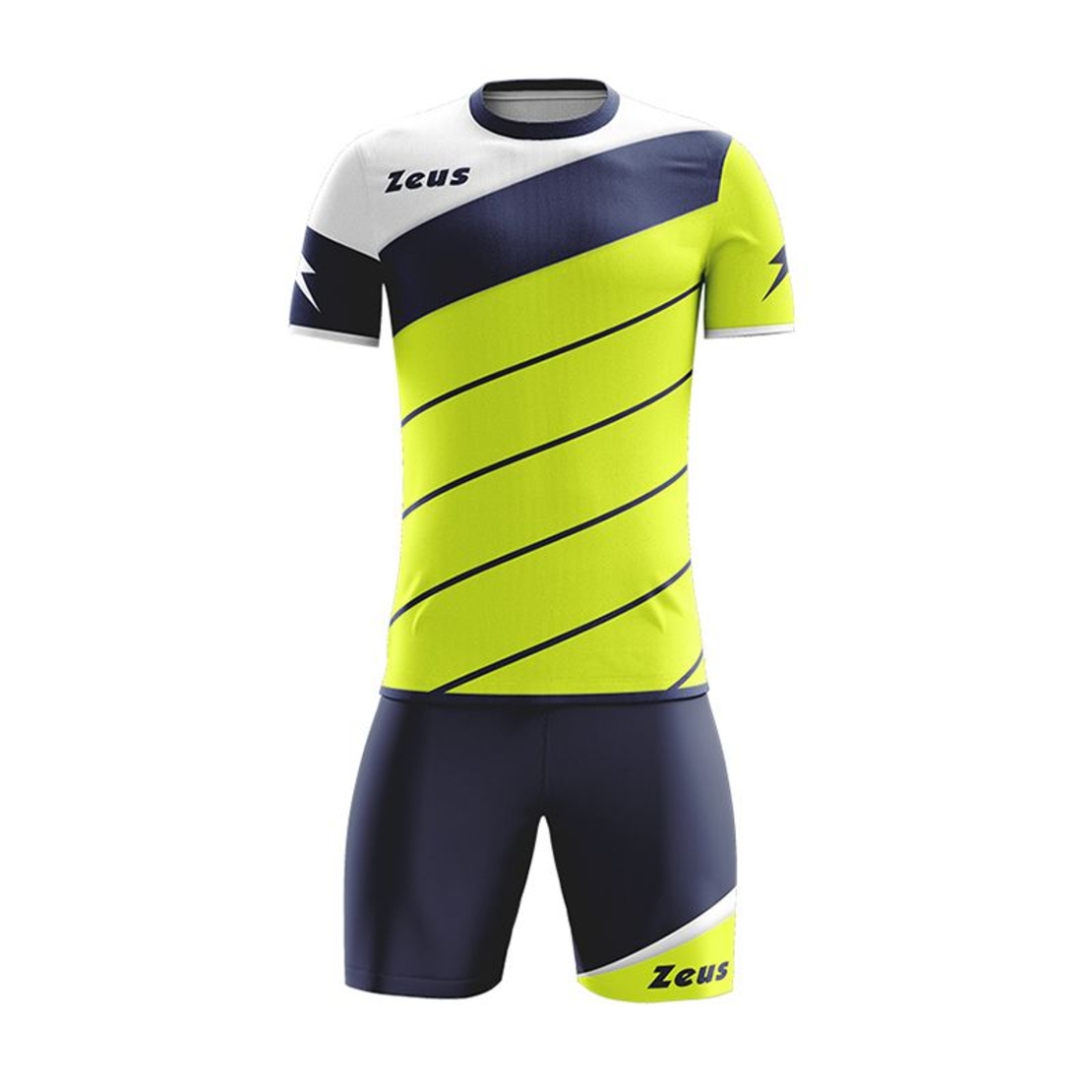 Детски Спортен Екип ZEUS Kit Lybra Uomo Giallo Fluo/Blu
