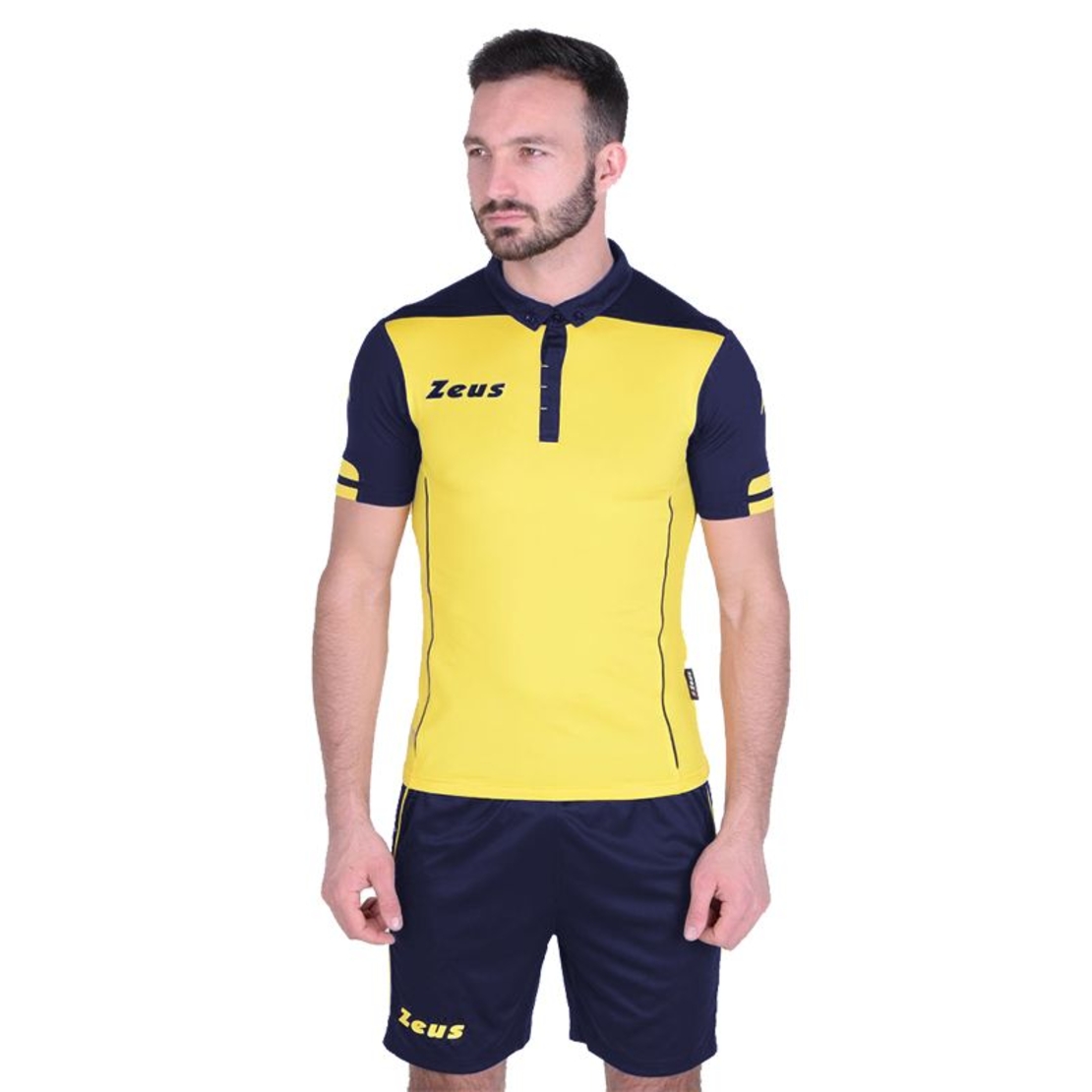 Футболен Екип ZEUS Kit Aquarius Giallo/Blu