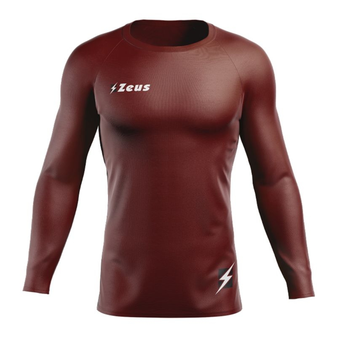 Мъжка Спортна Термо Блуза ZEUS Maglia Fisiko M/L Granata