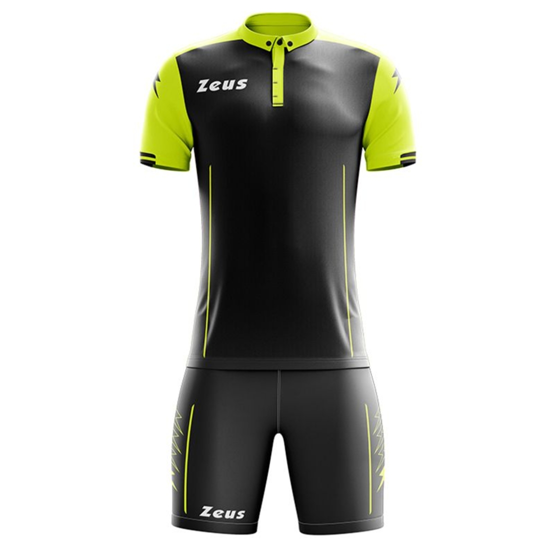 Футболен Екип ZEUS Kit Aquarius Nero/Giallo Fluo