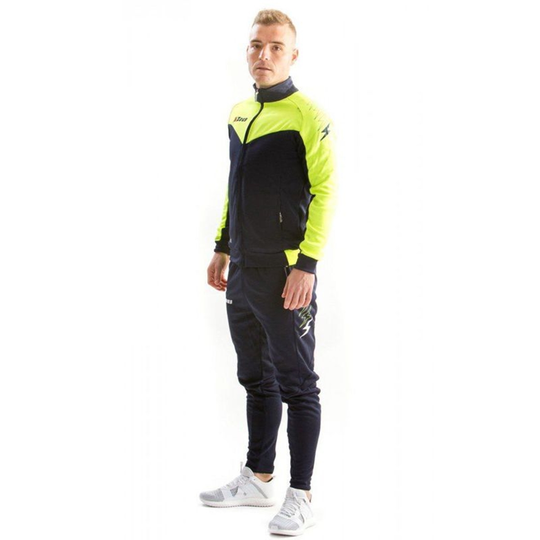 Мъжки Анцуг ZEUS Tuta Training Ulysse Blu/Giallo Fluo