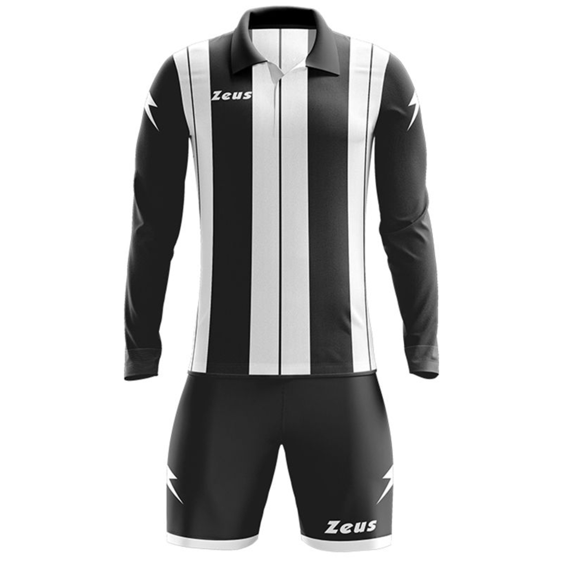 Детски Футболен Екип ZEUS Kit Pitagora Nero/Bianco