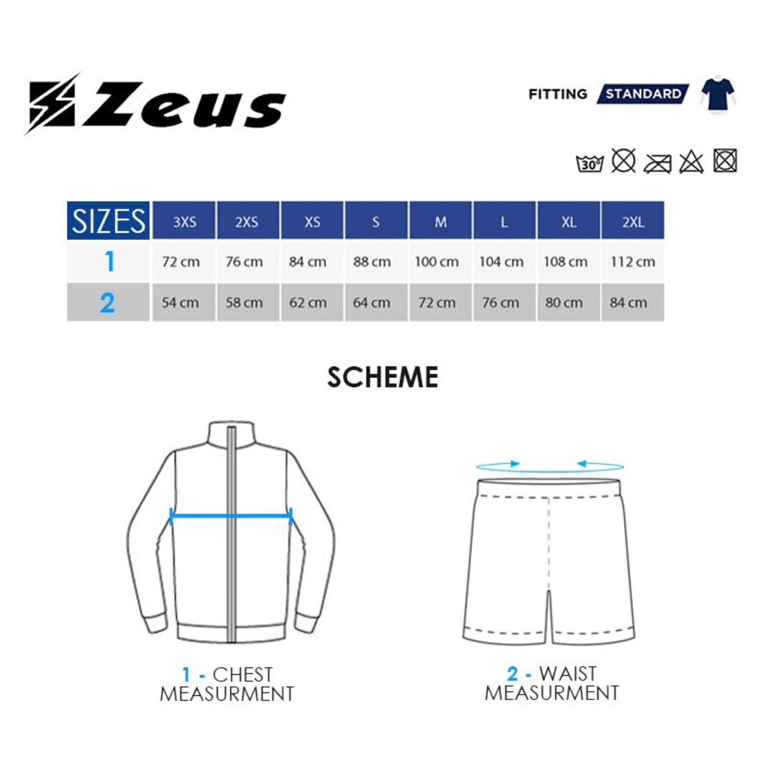 Футболен Екип ZEUS Kit Ulysse ML Giallo Fluo/Blu