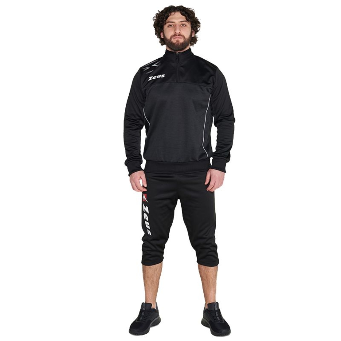 Мъжки Анцуг ZEUS Tuta Training Olympia 3/4 Pant Nero