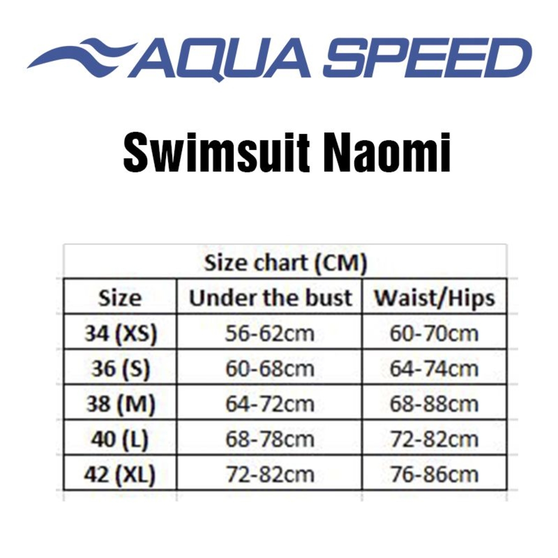 Дамски Бански AQUA SPEED Swimsuit Naomi 138