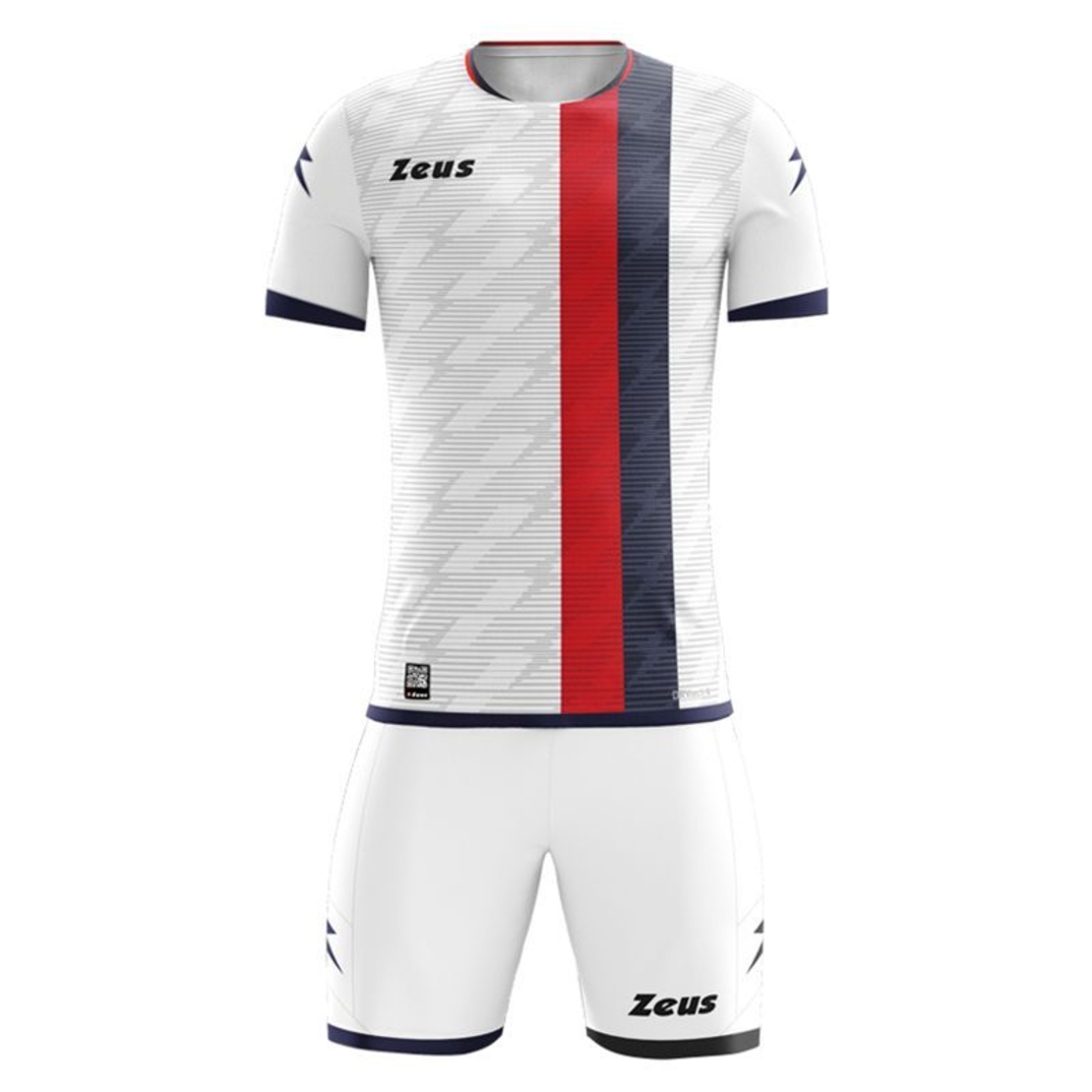 Детски Футболен Екип ZEUS Kit Icon Paris Bianco/Blu