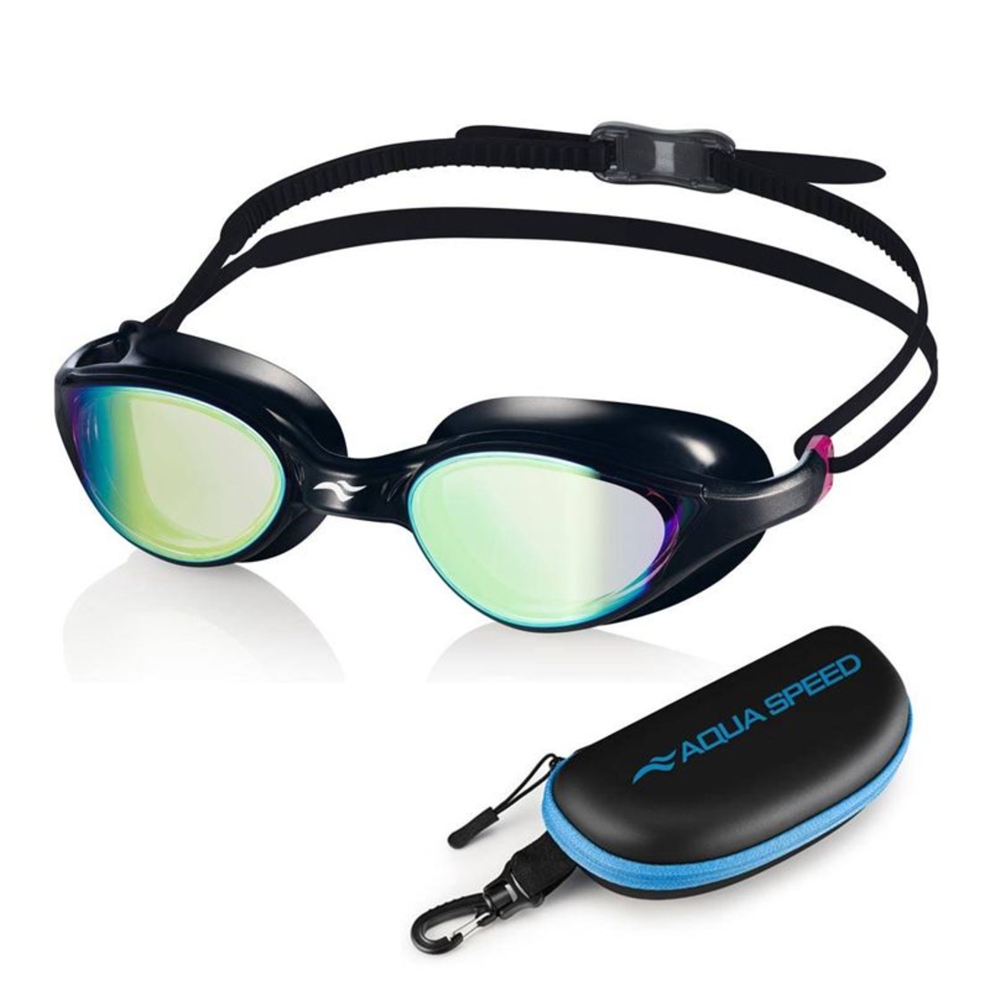 Очила За Плуване AQUA SPEED Vortex Mirror Case Open Water 79