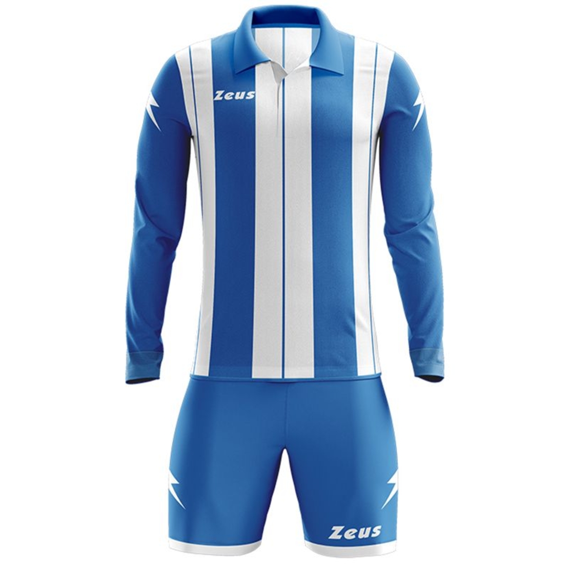 Детски Футболен Екип ZEUS Kit Pitagora Royal/Bianco