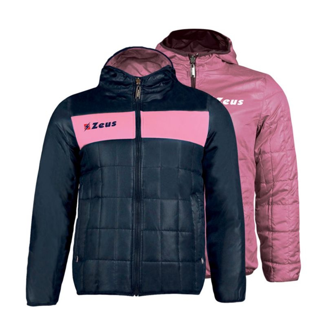 Двулицево Детско Яке ZEUS Reversible Giubbotto Apollo Blu/Rosa