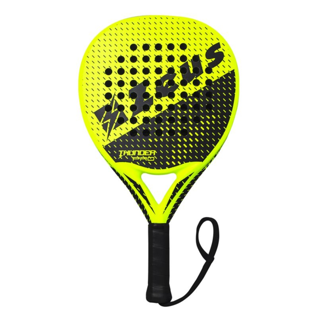 Ракета За Падел ZEUS Racchetta Thunder Pro Nero/Giallo Fluo