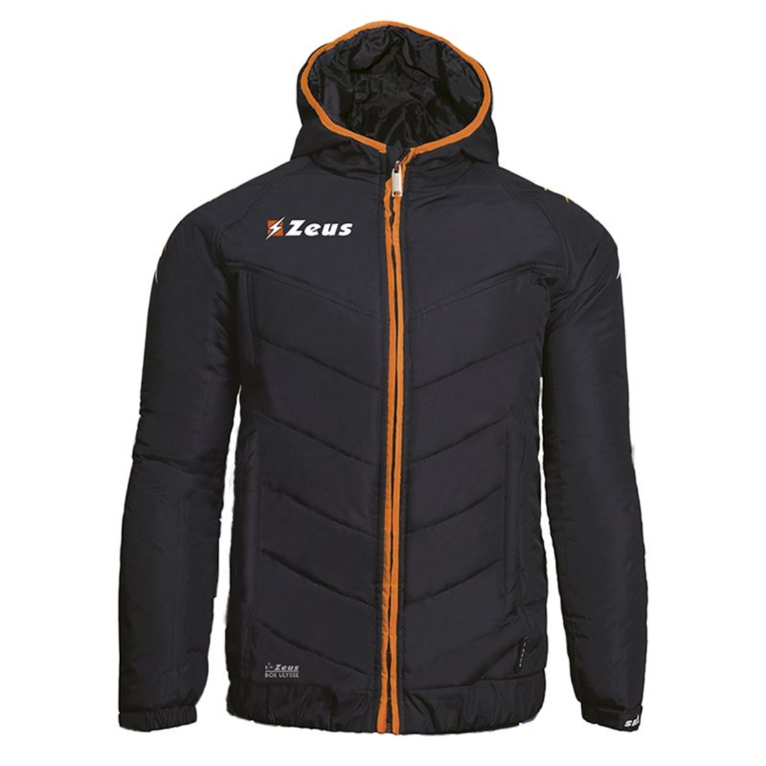 Детско Яке ZEUS Giubbotto Ulysse Nero/Arancio Fluo