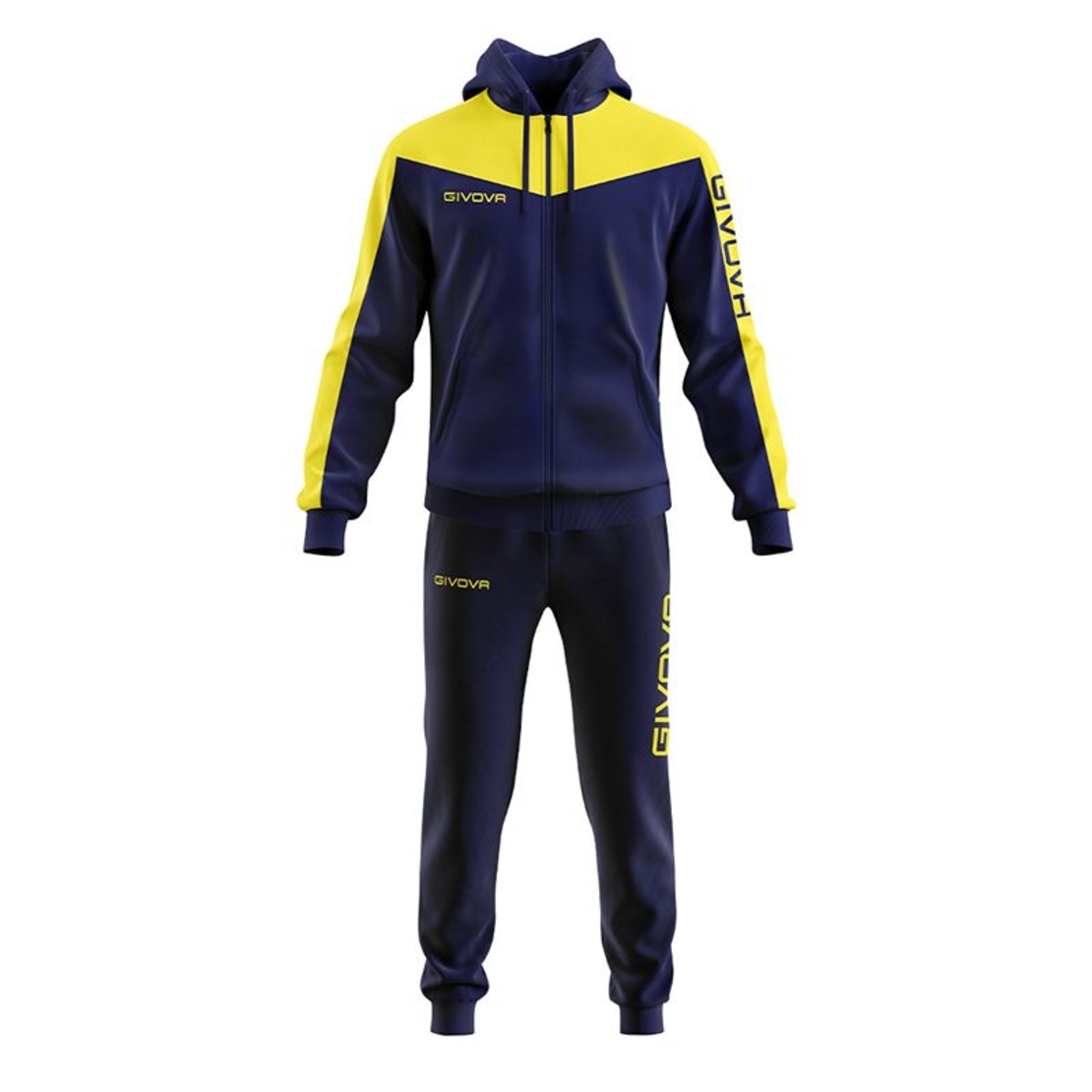Детски Анцуг GIVOVA Tuta Roma Con Cappuccio Polarfleece 0407