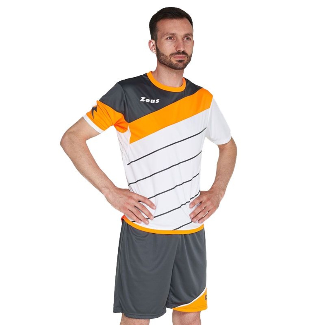 Спортен Екип ZEUS Kit Lybra Uomo Bianco/Arancio