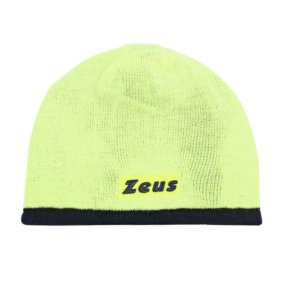Двулицева Зимна Шапка ZEUS Reversible Zuccotto Bikolor Blu/Giallo fluo