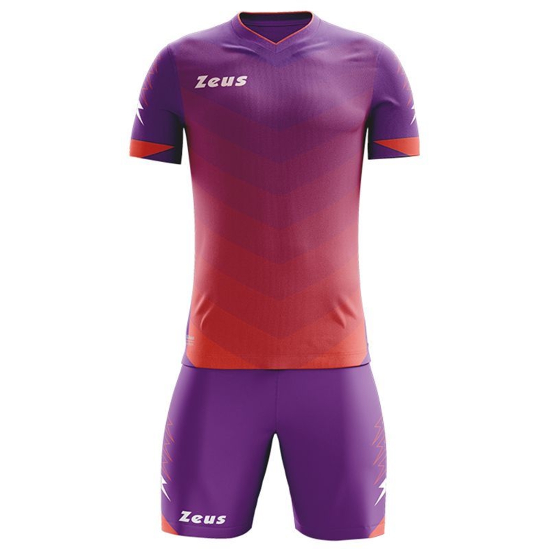 Детски Футболен Екип ZEUS Kit Virgo Viola/Rosso