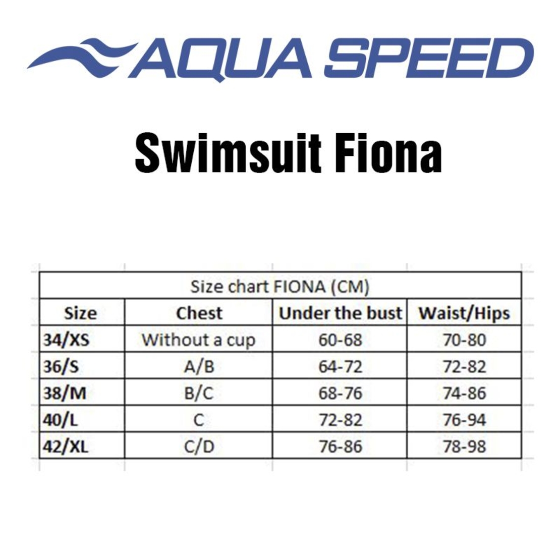 Дамски Бански AQUA SPEED Swimsuit Fiona 28