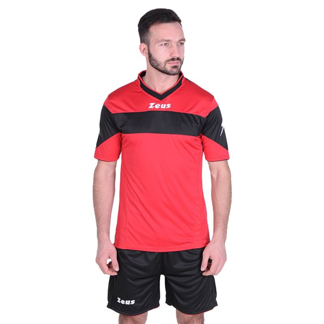 Футболен Екип ZEUS Kit Apollo Rosso/Nero
