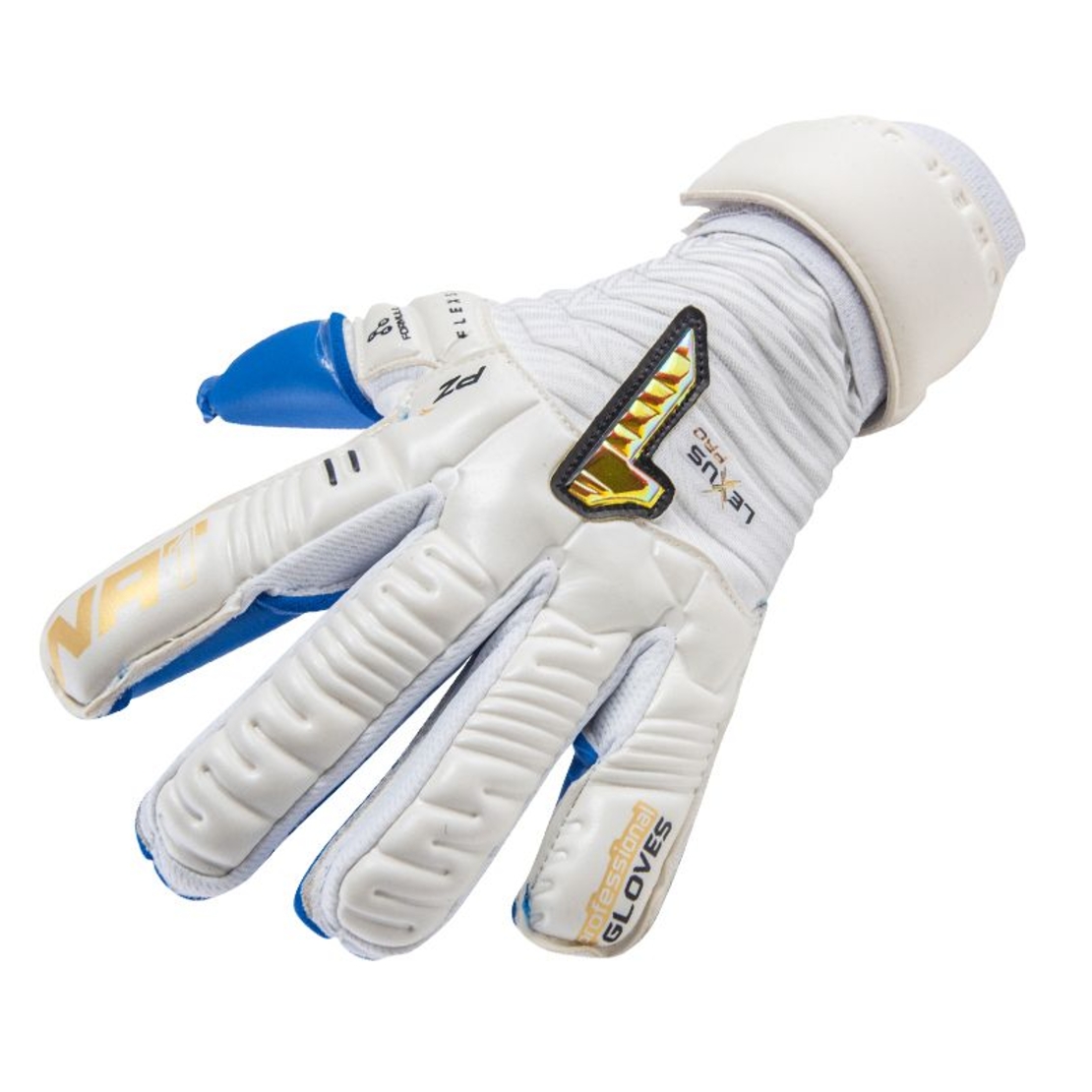 Вратарски Ръкавици RINAT Lexus Gk Pro White/Blue