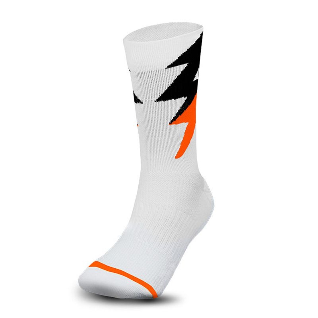 Чорапи ZEUS Calza Thunder Bianco/Arancio