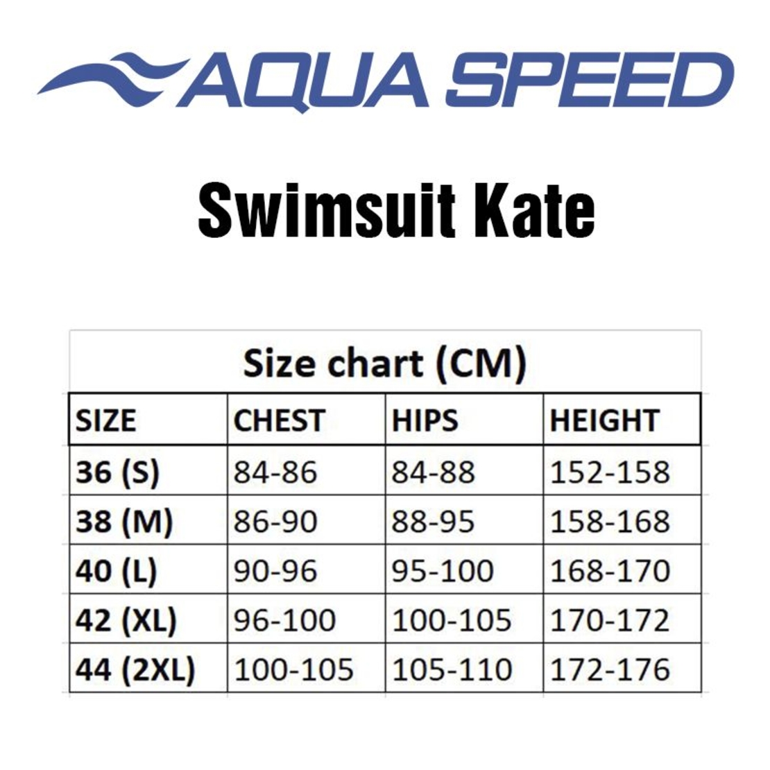 Дамски Бански AQUA SPEED Swimsuit Kate 38