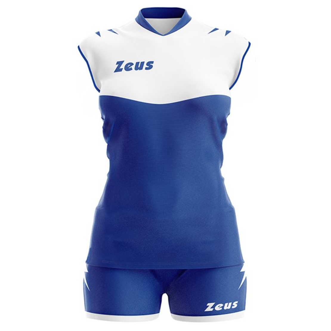 Волейболен Екип ZEUS Kit Volley Sara Slim Fit Electric Royal/Bianco