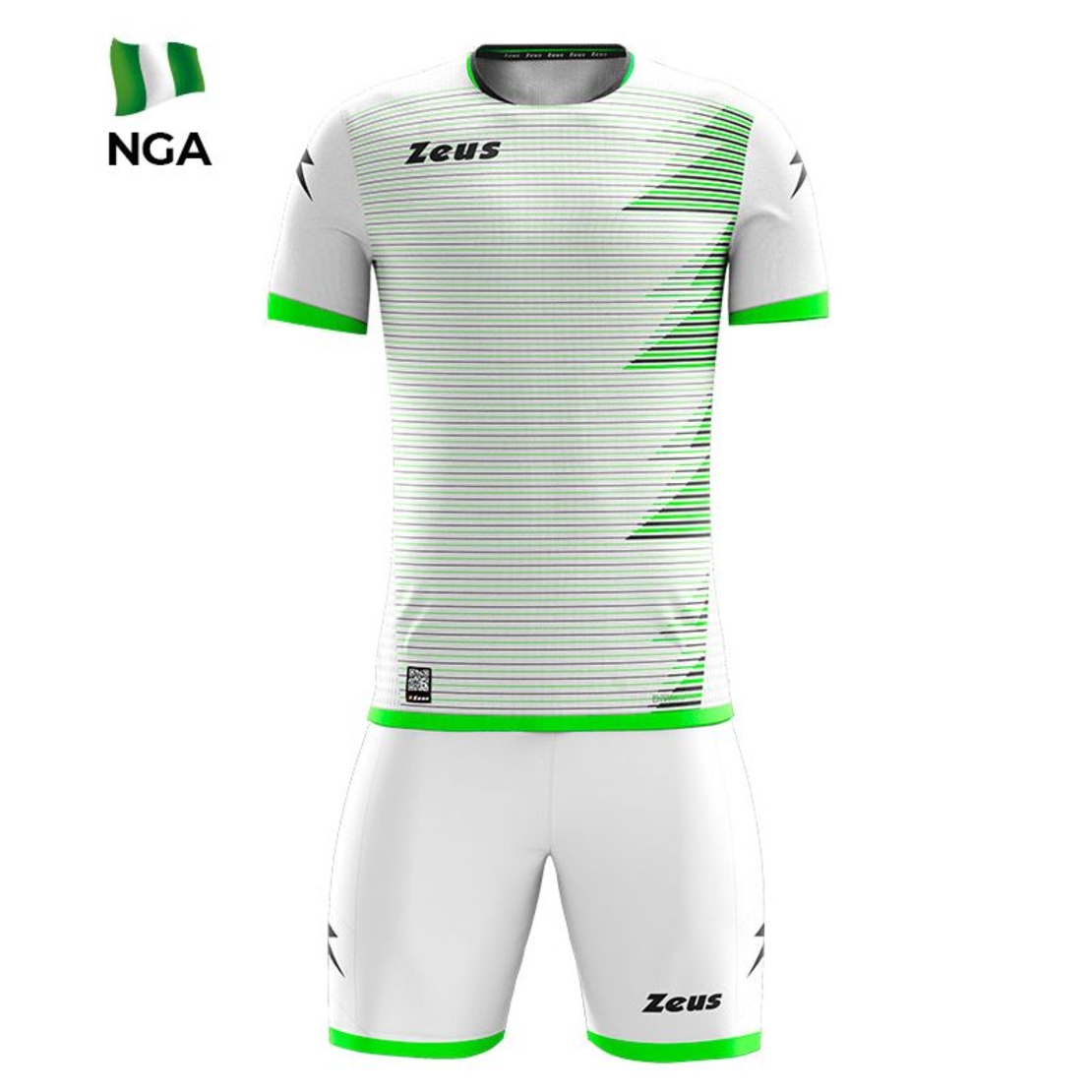 Спортен Екип ZEUS Kit Mundial NGA Bianco/Verde