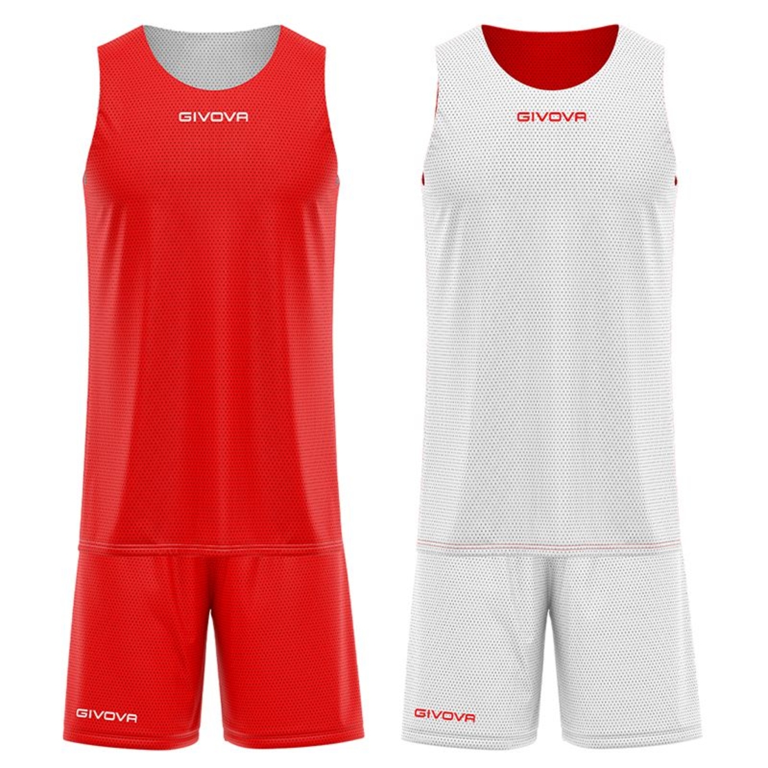 Двулицев Баскетболен Екип GIVOVA Kit Double 1203