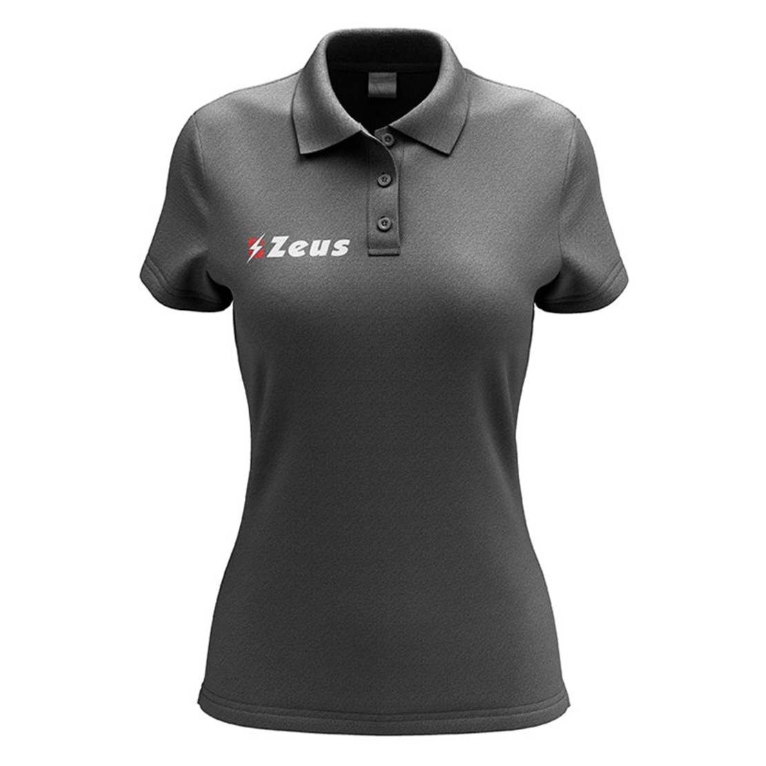 Дамска Тениска ZEUS Polo Promo Woman Dark Grey