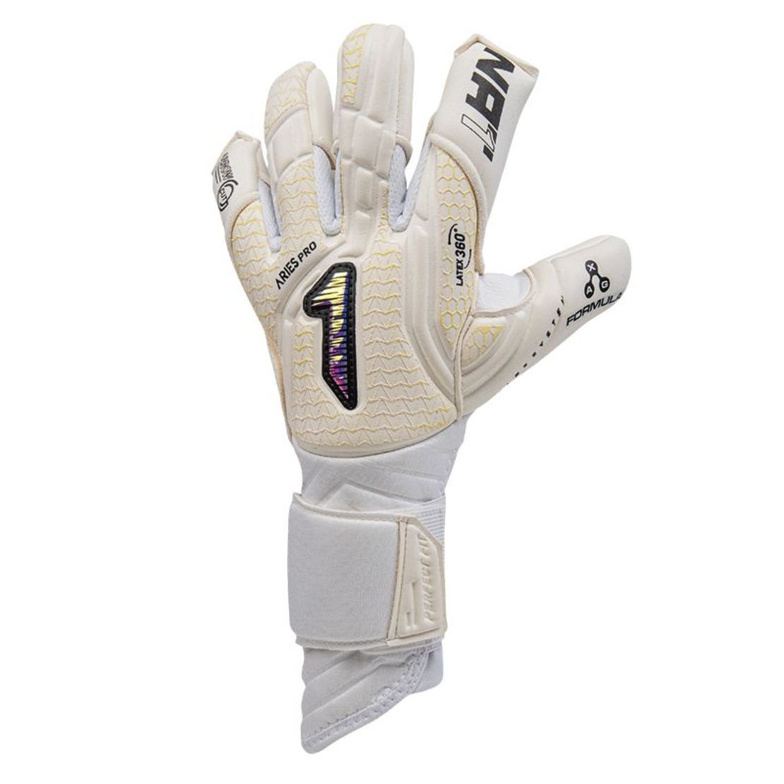 Вратарски Ръкавици RINAT Aries Nemesis Pro White