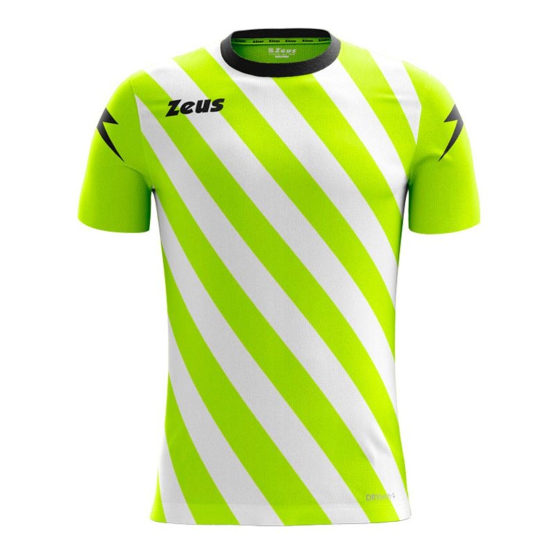Детска Тениска ZEUS Shirt Zip Giallo Fluo/Bianco