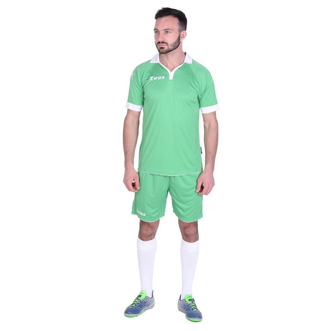 Футболен Екип ZEUS Kit Scorpion Verde/Bianco