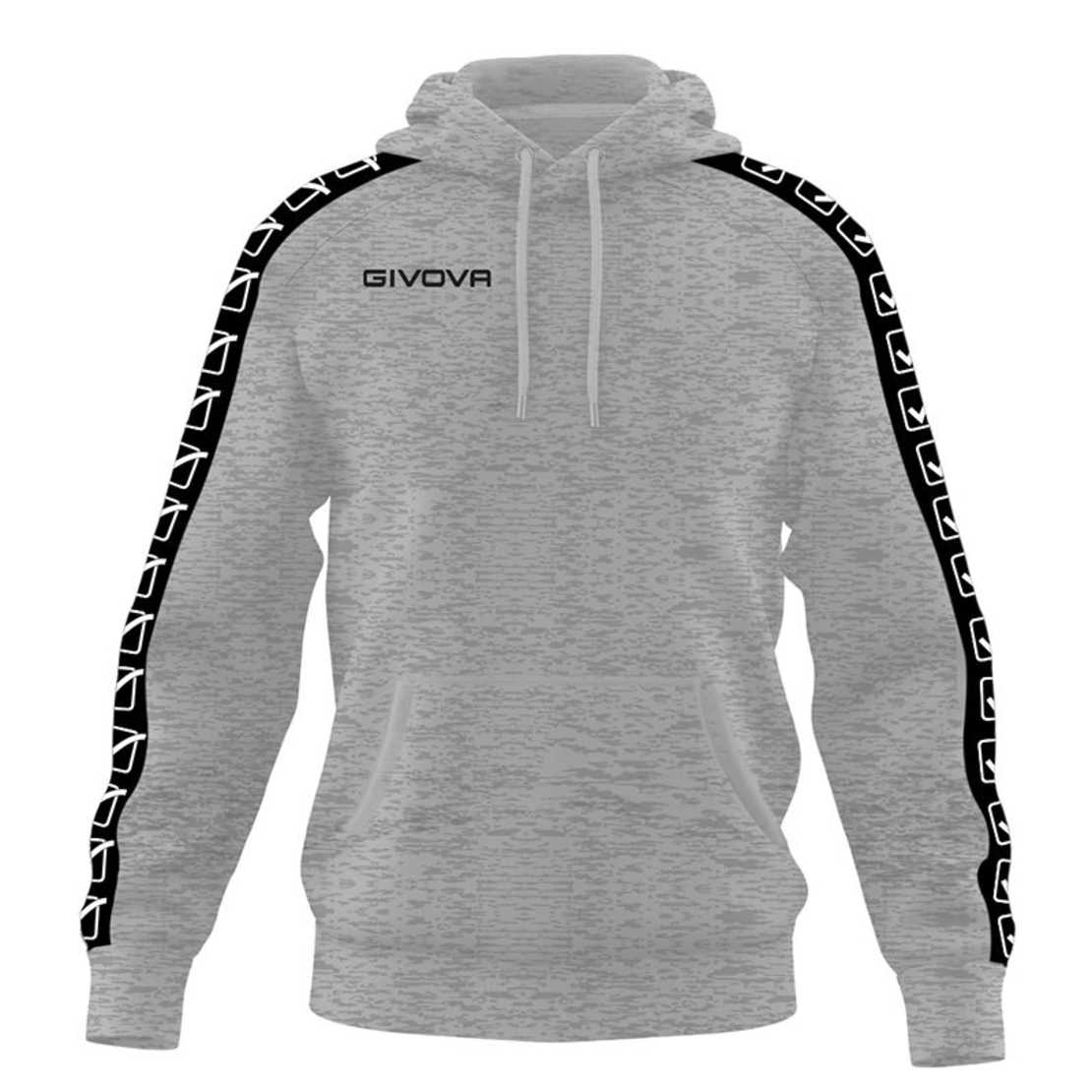 Детски Суичър GIVOVA Felpa Con Cappuccio Terry Band 0009