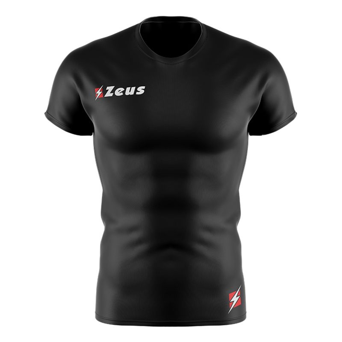 Мъжка Спортна Термо Тениска ZEUS Maglia Fisiko M/C Nero