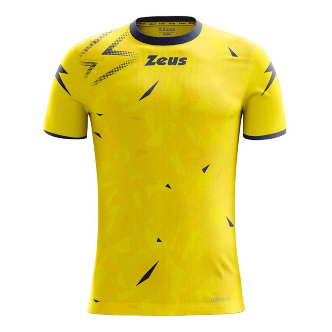 Детска Тениска ZEUS Shirt Marmo Giallo/Blu