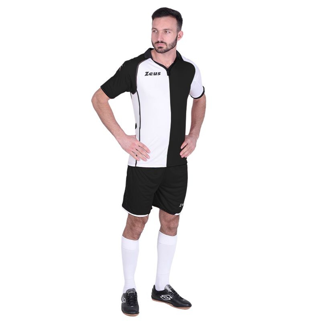 Футболен Екип ZEUS Kit Gryfon Bianco/Nero