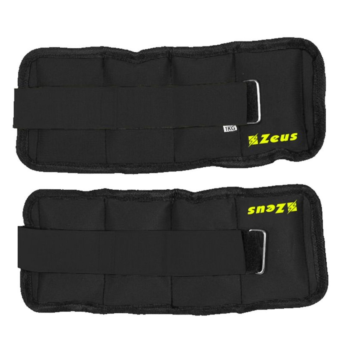 Тежести За Крака / Ръце ZEUS Cavigliera / Polsiera 1kg x 2 Nero