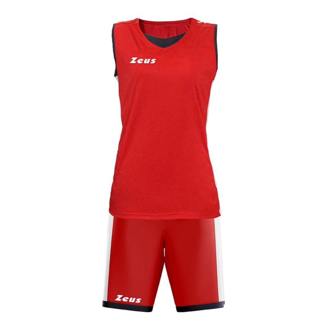 Баскетболен Екип ZEUS Kit Flora Woman Rosso