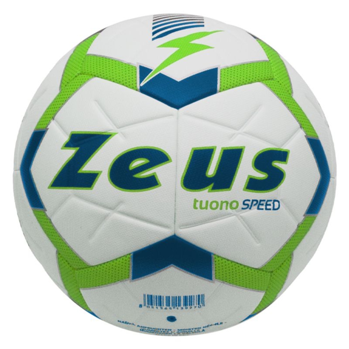 Футболна Топка ZEUS Pallone Speed Bianco/Verde Fluo