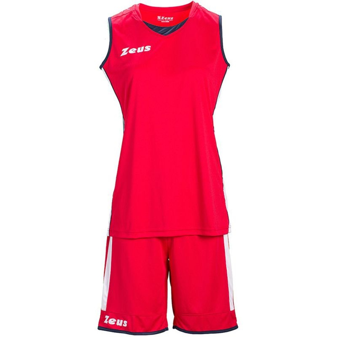 Баскетболен Екип ZEUS Kit Flora Woman Rosso