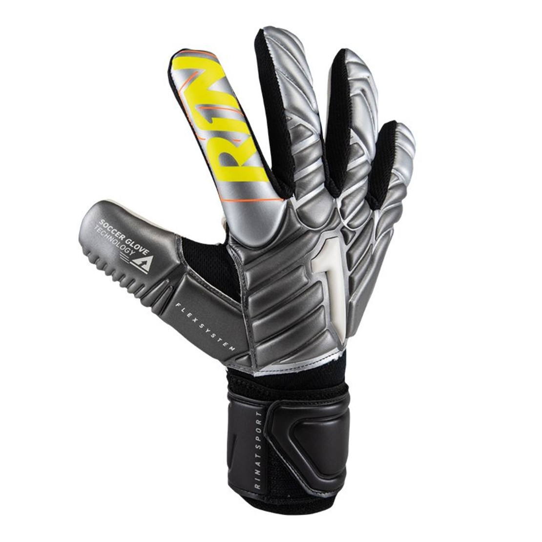 Вратарски Ръкавици RINAT Meta Gk Semi Gray Oxford/Gray
