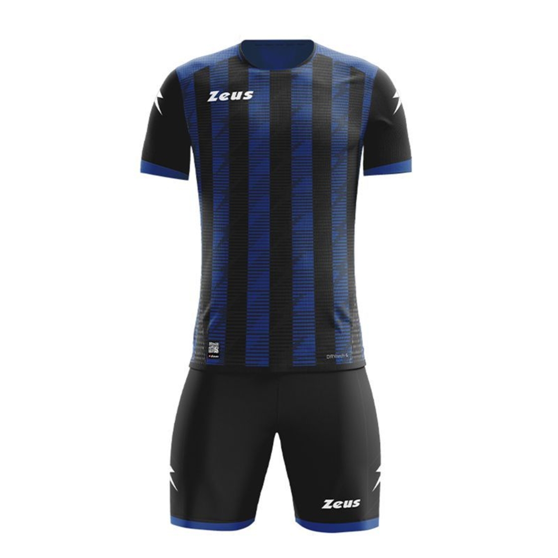 Детски Футболен Екип ZEUS Kit Icon Inter Nero/Royal