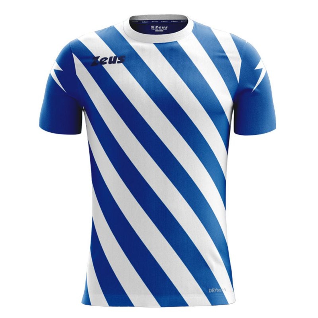 Детска Тениска ZEUS Shirt Zip Royal/Bianco