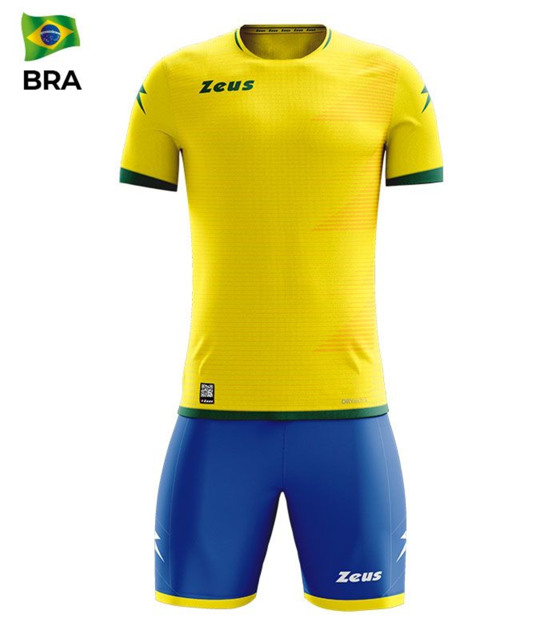 Спортен Екип ZEUS Kit Mundial BRA Giallo/Verde