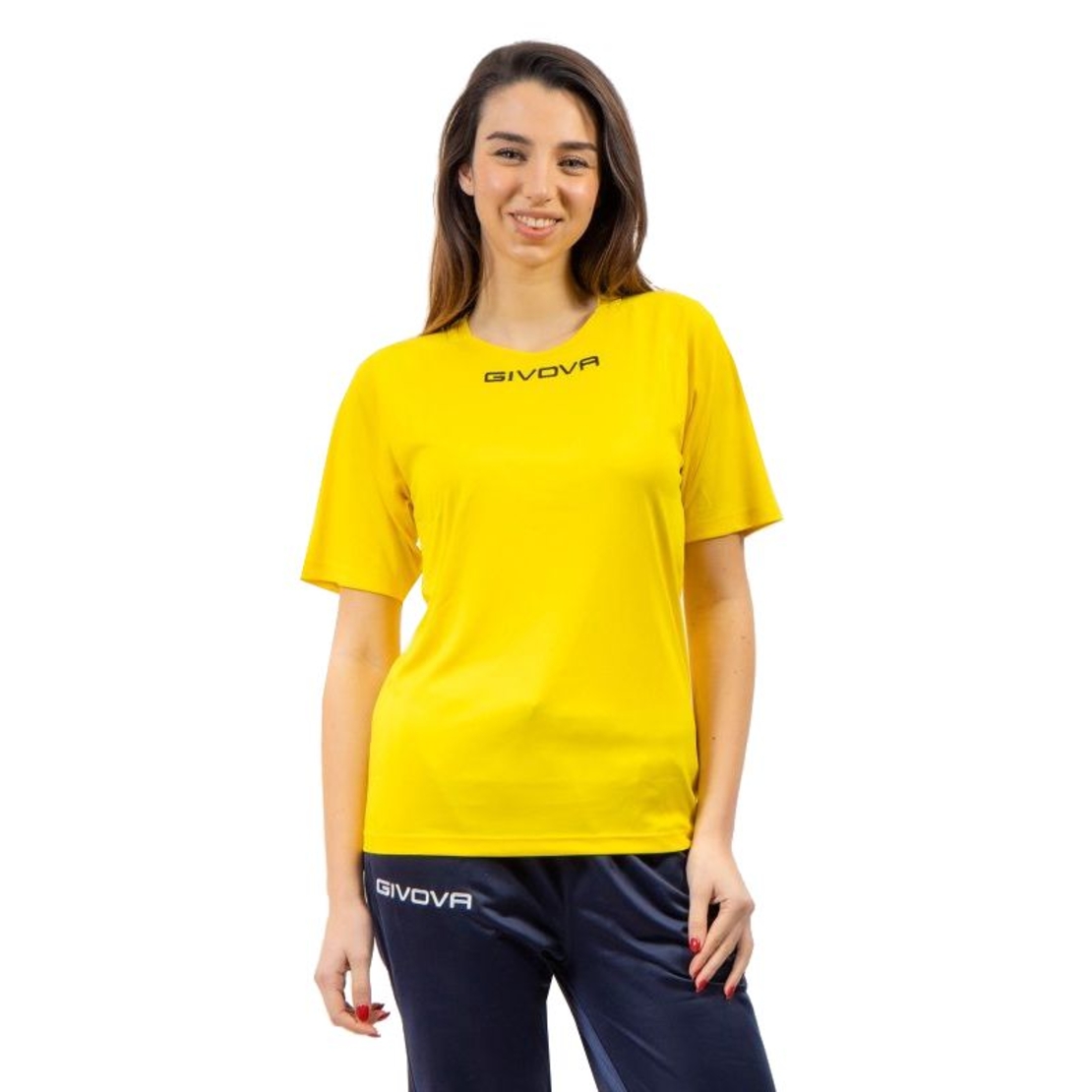 Дамска Тениска GIVOVA Shirt Capo MC 0007