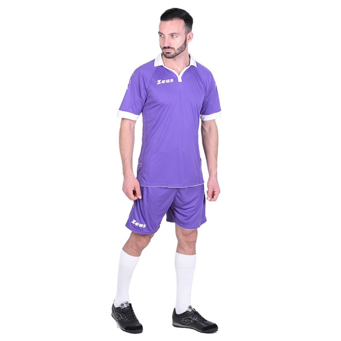 Футболен Екип ZEUS Kit Scorpion Viola/Bianco