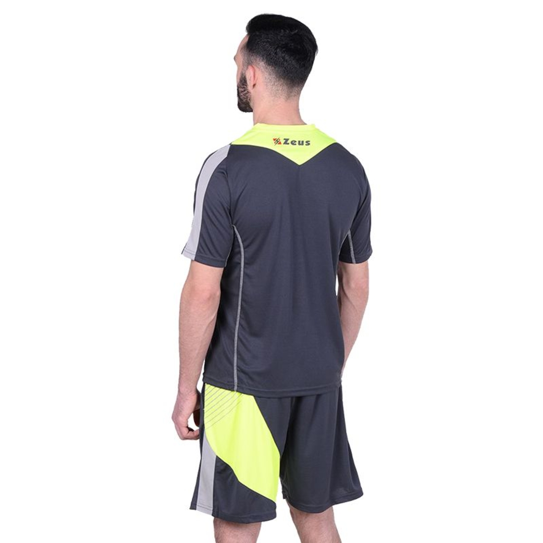Спортен Екип ZEUS Kit Alex Grigio/Giallo Fluo