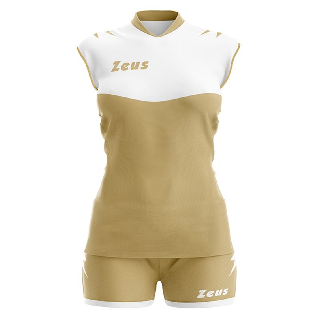 Волейболен Екип ZEUS Kit Volley Sara Slim Fit Bianco/Gold