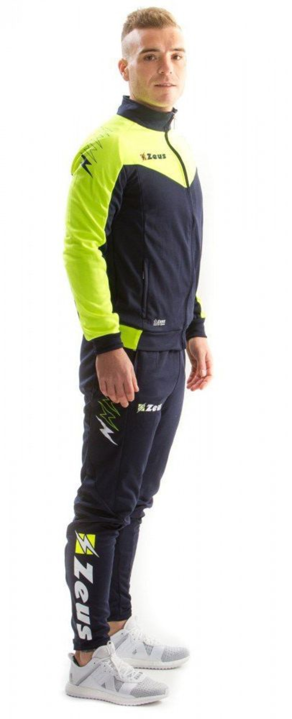 Мъжки Анцуг ZEUS Tuta Training Ulysse Blu/Giallo Fluo