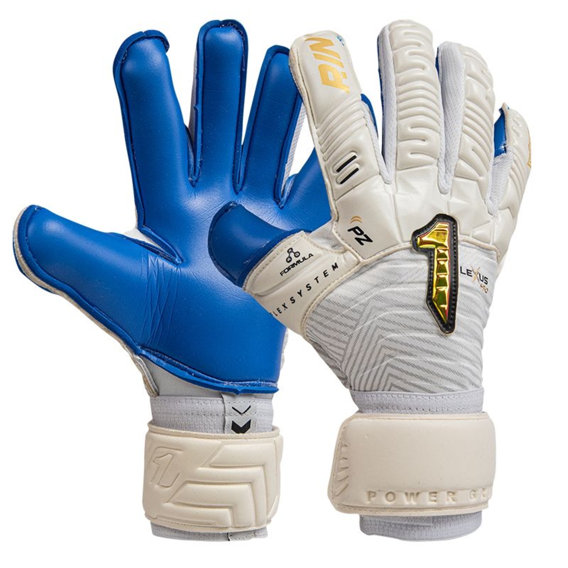 Вратарски Ръкавици RINAT Lexus Gk Pro White/Blue