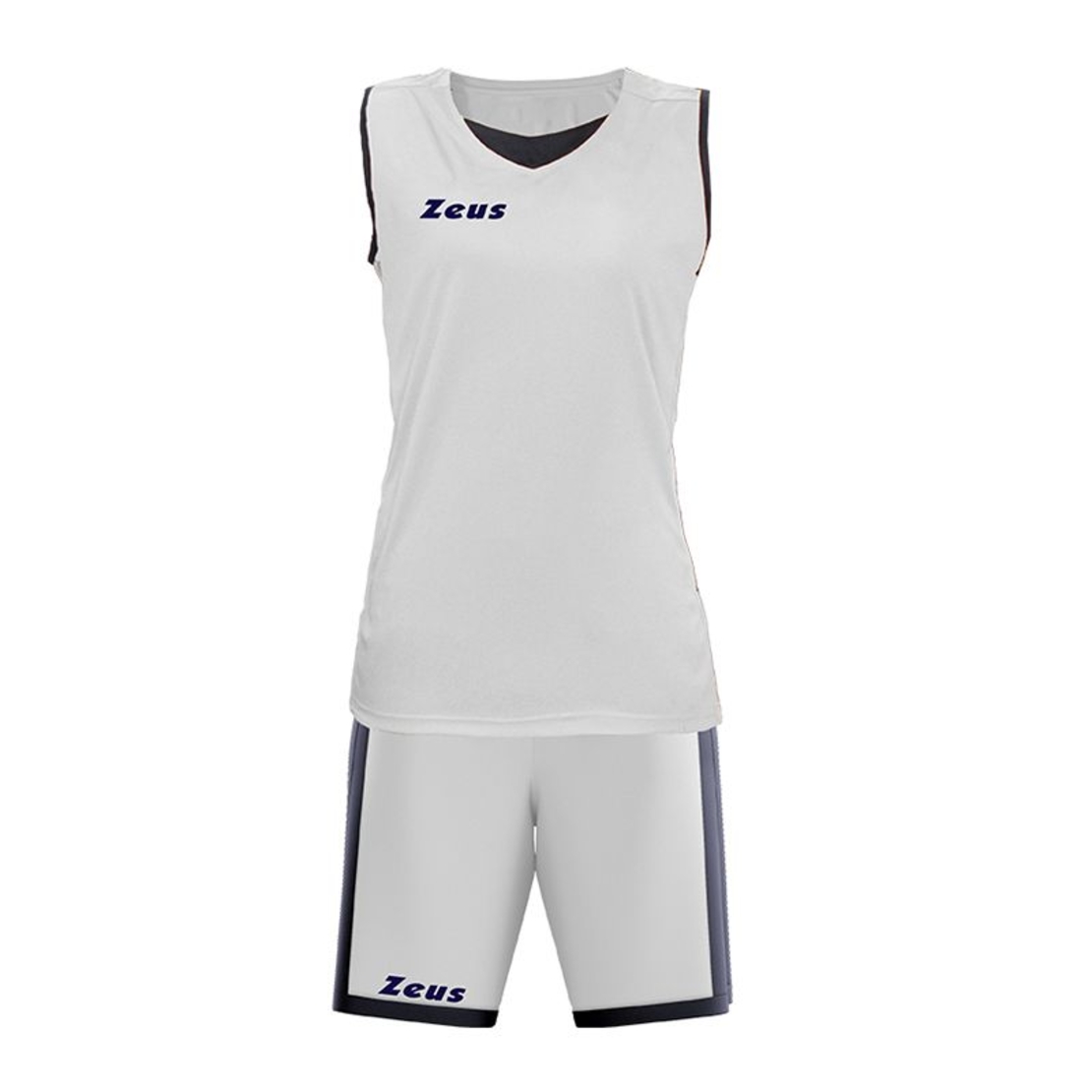 Баскетболен Екип ZEUS Kit Flora Woman Bianco/Blu
